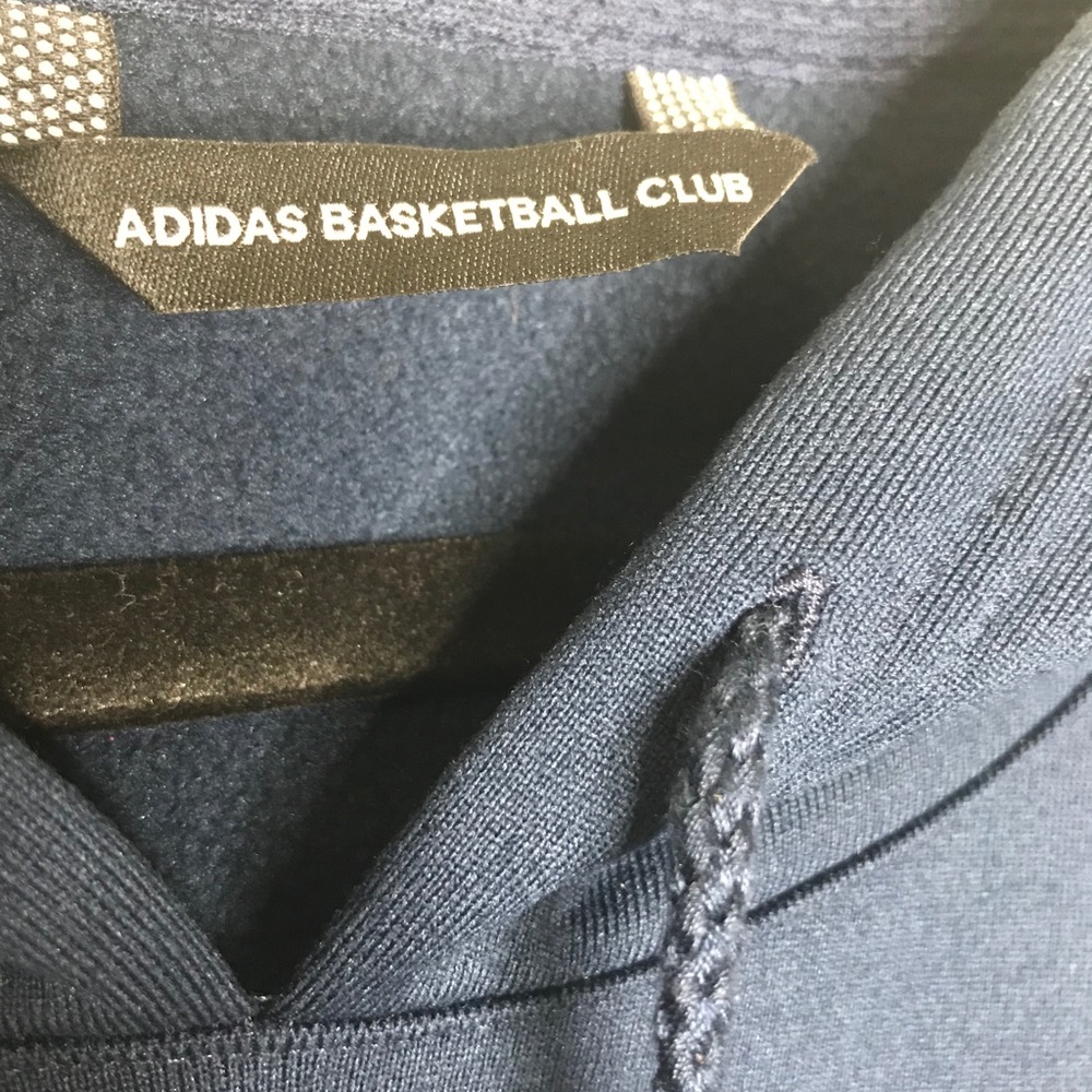 NWT Adidas Men’s Sport French Terry Fleece Hoodie - Picture 6 of 8